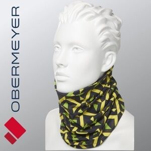 OBERMEYER First-On Reversible Geo Print Neck Tube/Warmer/Gaiter NWT OSFM